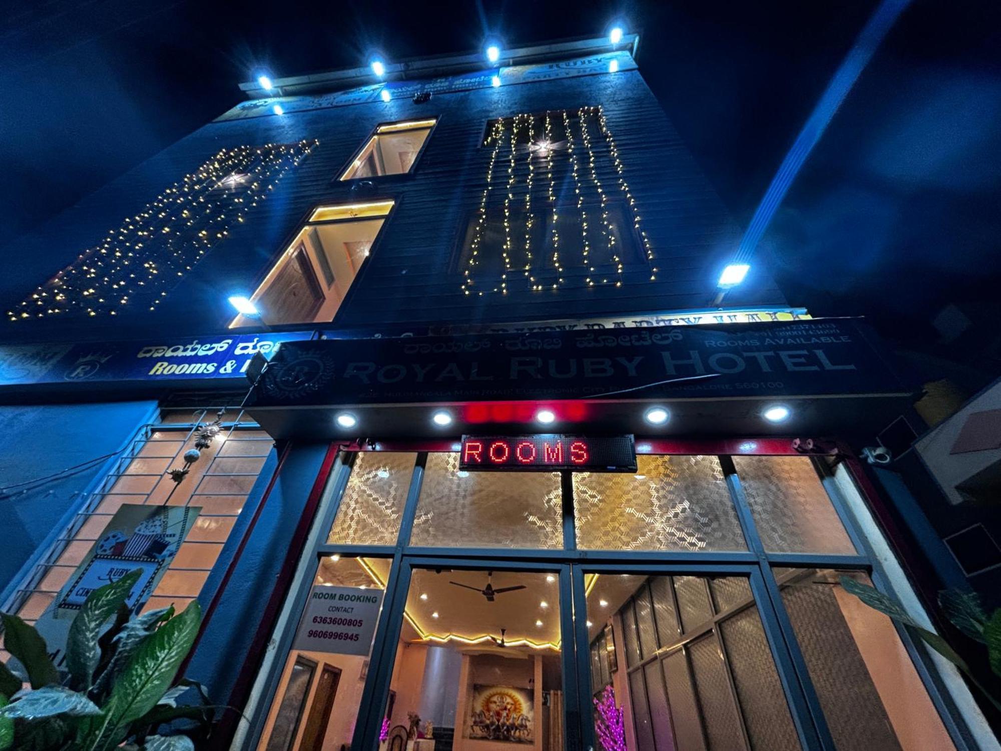 Hotel New Royal Ruby - Electronic City Phase 1 Kammasandra Exterior foto